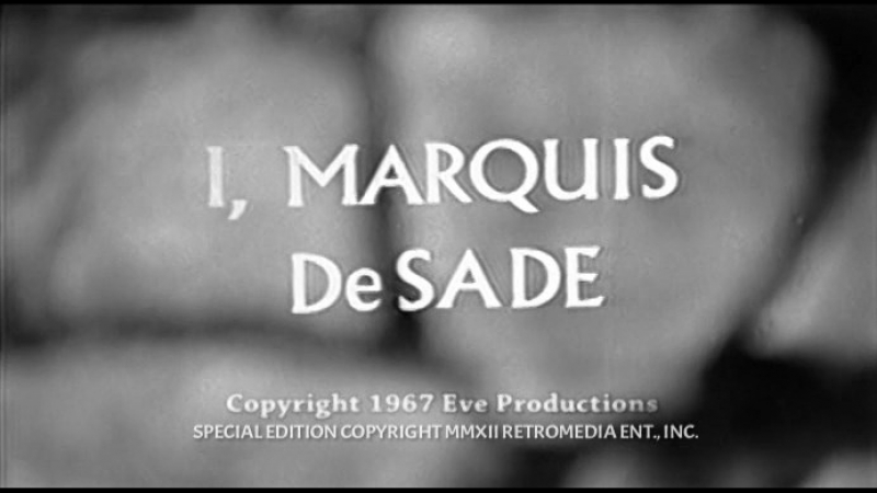 Sade porn video – I, marquis de sade (1967, usa, dir richard hilliard)