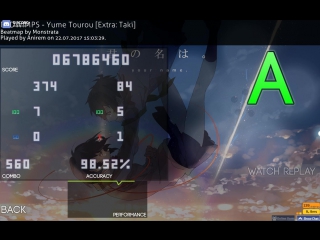 Anirem | radwimps yume tourou [extra taki] % 166pp