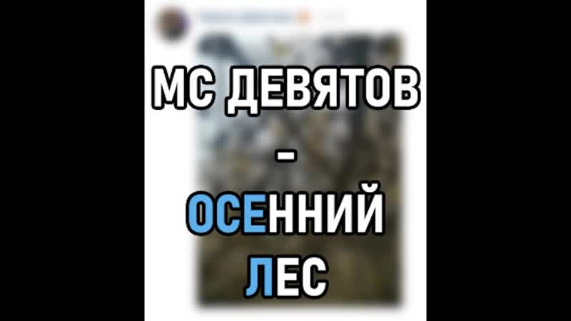 Мс девятов осенний лес