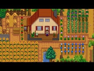 После долгого перерыва я снова на ферме | stardew valley