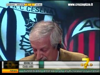 Cesena 1 3 milan | tiziano crudeli