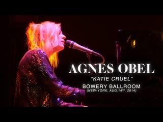 Agnes obel katie cruel (live at bowery ballroom us) 2014