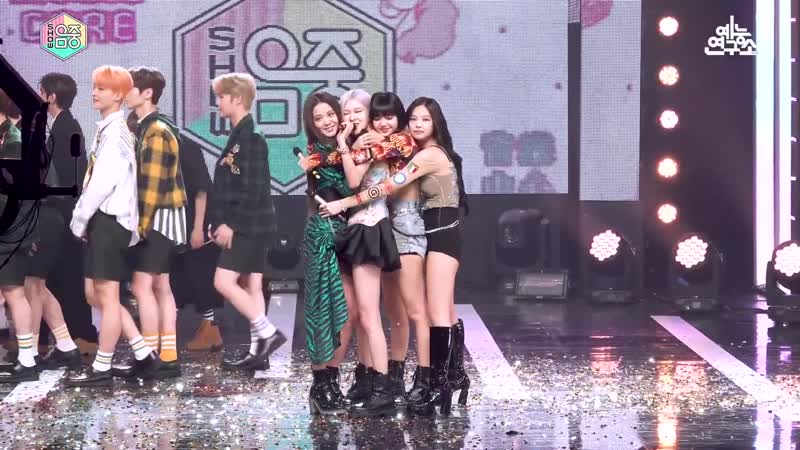 Blackpink ‘how you like that’ on music core (encore fancam)
