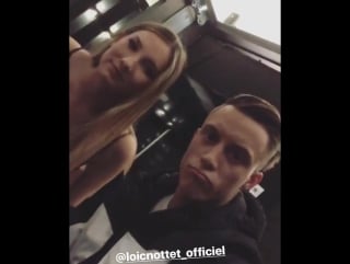 Loic nottet avec blanche