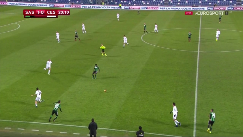 Кyбoк итaлuu 2016 17 / coppa italia / 1/8 фuнaлa / сaссyoлo чeзeнa / 1