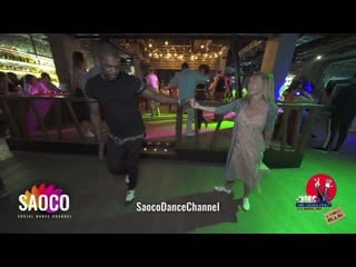 Byron johnson и соня окладникова танцуют сальсу на 3 front relax