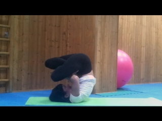 Окончание практики перевернутая поза