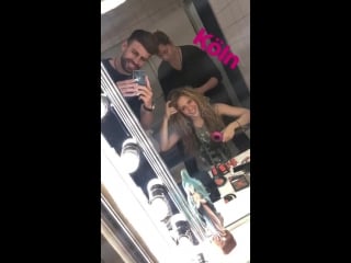 Instastory by gerard pique