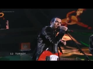 12 mor ve ötesi deli (turkey) live 2008 eurovision song contest