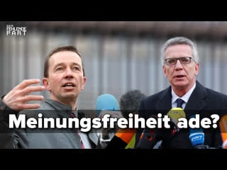 Meinungsfreiheit? das beispiel bernd lucke und thomas de maizière