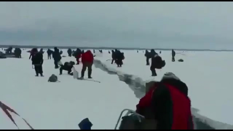 Лёд тронулся © видеожесть