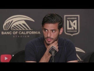 Carlos vela after our 0 0 draw with portland timbers