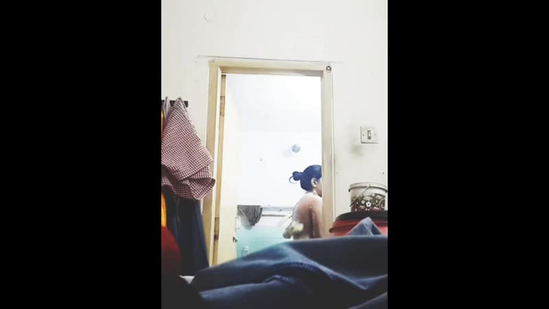 Nandini next door neighbor girl shower 2