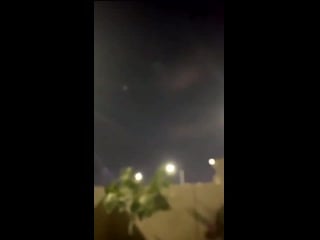 Хуситская ракета прилетела по городу хобар на востоке саудовской аравии (7/8 марта 2021)