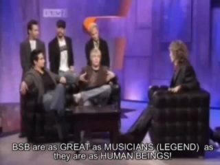 Backstreet boys defending michael jackson! michael was innocent as the judiciary