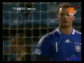 Manuel neuer super save from mario balotelli