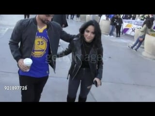 Becky g outside the 67th annual nba all star game on february 18, 2018 in los angeles