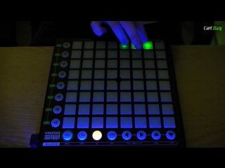 Novation launchpad chasing summers live routine