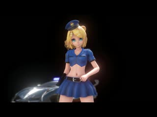 Mmd r 18 [normal] rin police new thang author orion dobledosis