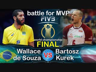 Wallace de souza vs bartosz kurek final volleyball world championship 2018