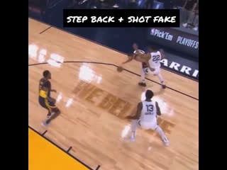 Туториал step back + shot fake