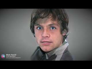 Star wars luke skywalker (mark hamill) than and now