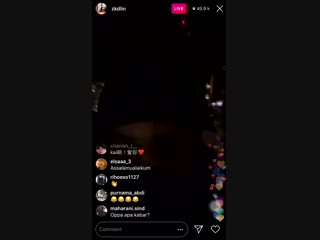 181204 kai instagram live