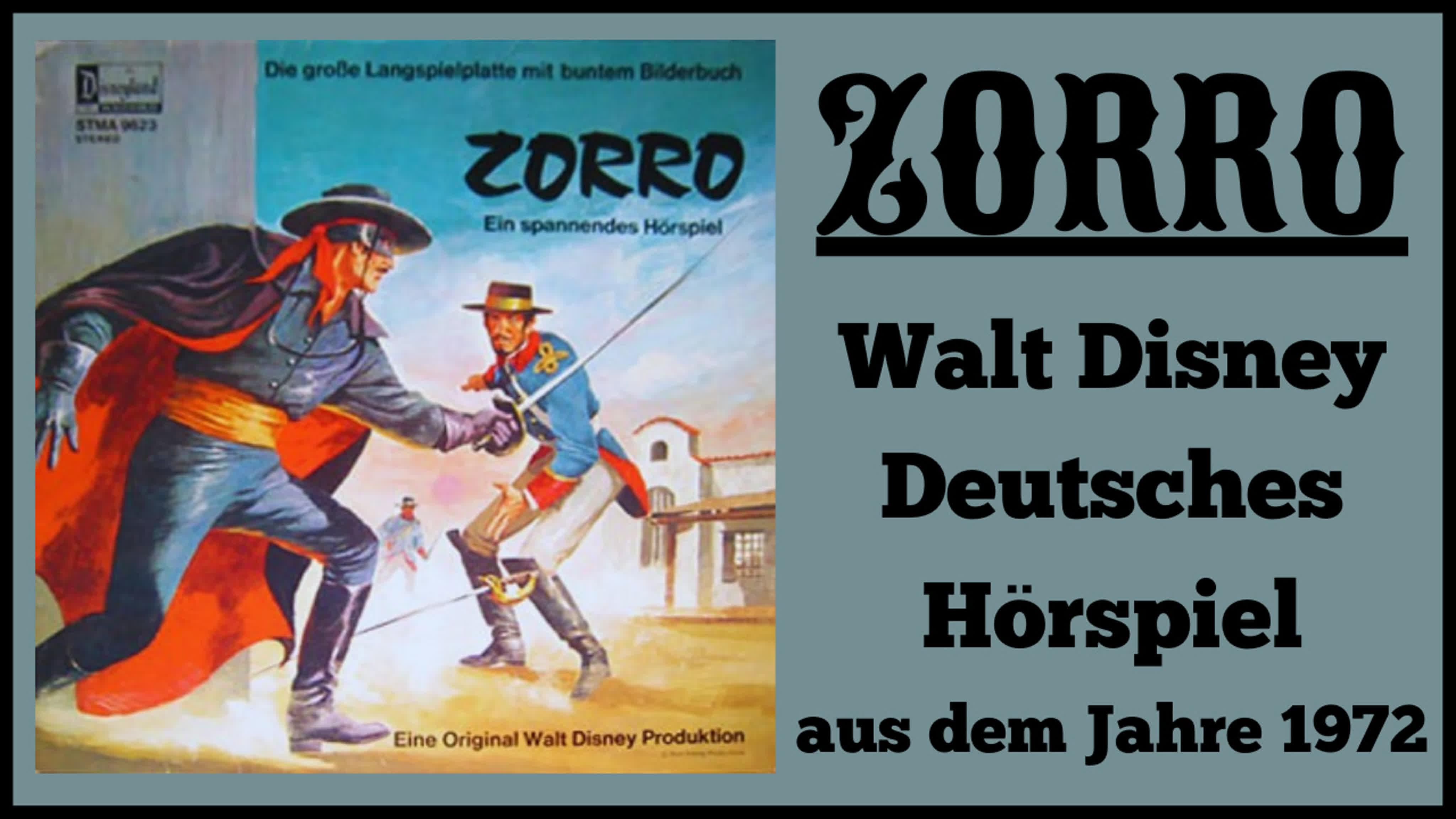 Zorro walt disney (deutsches hörspiel aus dem jahre 1972) - BEST XXX TUBE