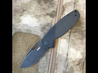 Spring discount kubey ku322c folding knife d2 steel g10 black handle