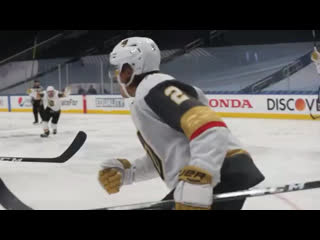 Zach whitecloud and his first nhl goal 🏒 | #vegasborn