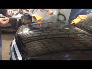 Нанесение ceramic pro 9h