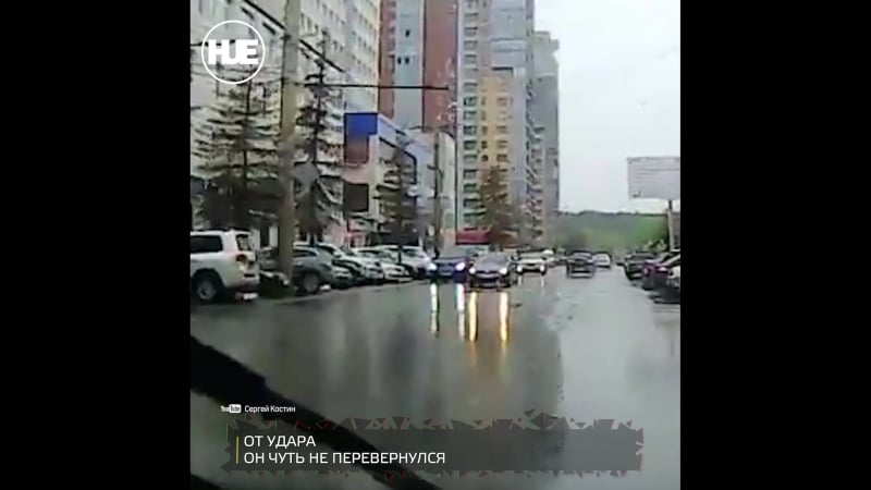 В челябинске коммунальщики забыли закрыть люк