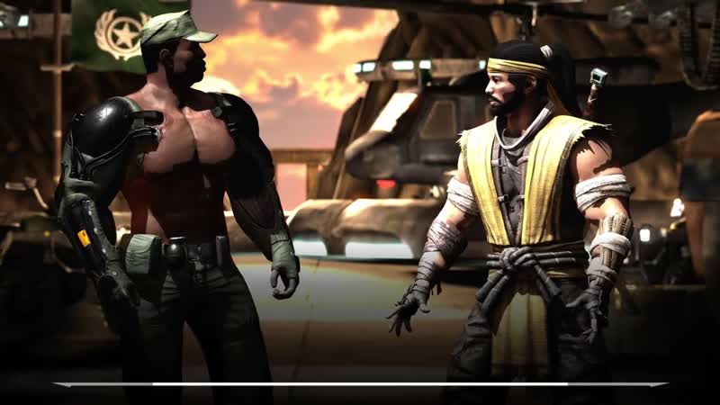 Mortal kombat xxl рестлер джакс ниндзюцу скорпион