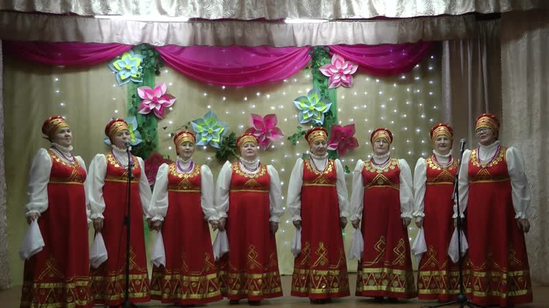 Вокальный ансамбль "золотаюшка" "крушина"