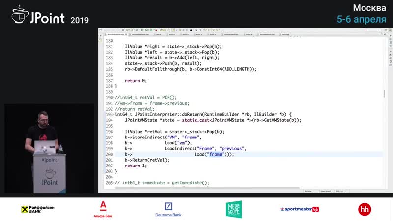 Jpoint 2019 charlie gracie create your own interpreter with a jit in 1 hour