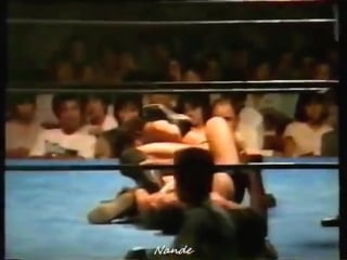 Akira maeda vs yoshiaki fujiwara (1985/8/25 gifu)