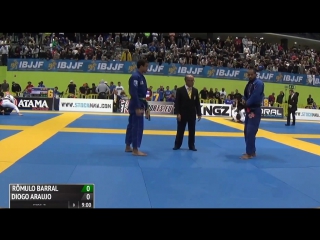 Romulo barral vs diogo araujo 2016 ibjjf europeans