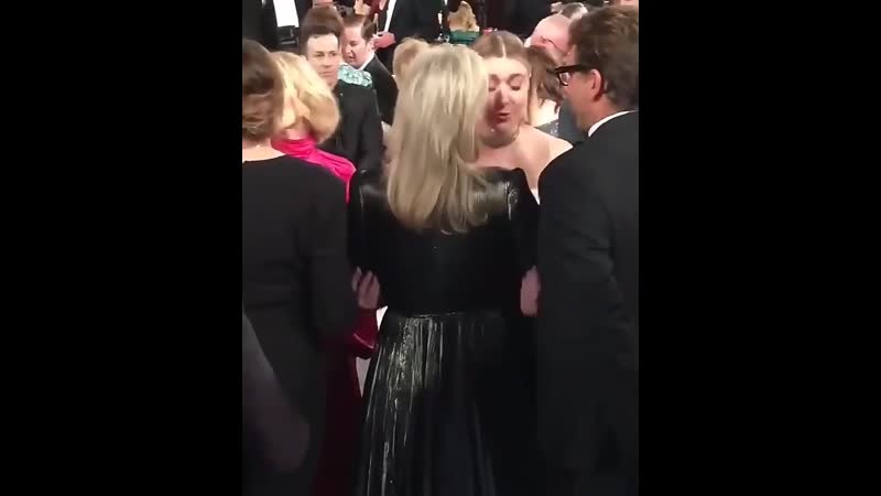 Мерил стрип обнимается с гретой гервиг