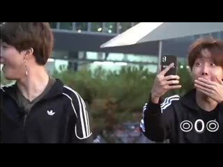 The way jungkook did the bottle cap challenge successfully and ending it with a hair flip @