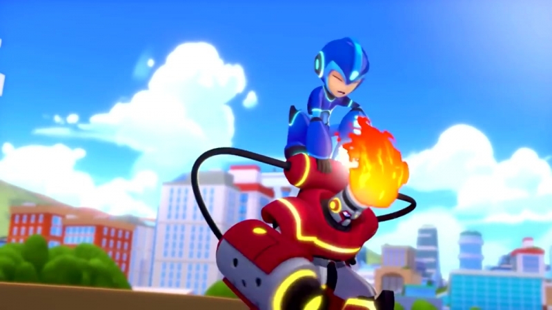 [fronda]mega man fully charged 101a new episode trailer sdcc 2018