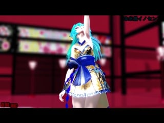 【mmd tda】『未来景イノセンス』【1440p 60fps or wqhd】kimono miku