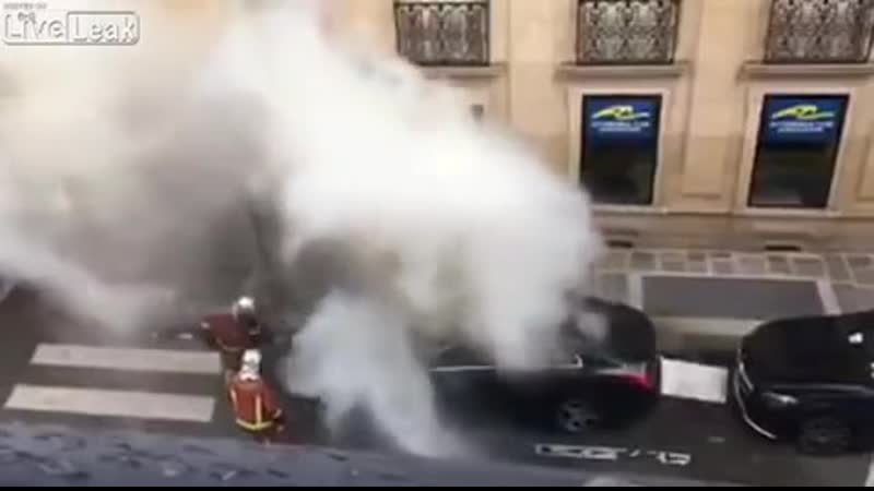 Как потушить машину