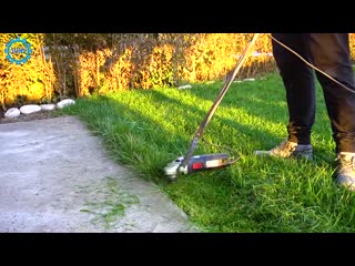 Газонокосилка из болгарки – garden life hacks you should know