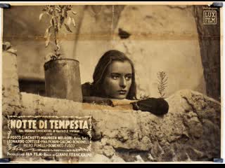 Notte di tempesta (1946), filme italiano, legendas em portugues