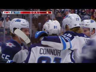 Connor's hat trick boosts jets dec 31, 2019