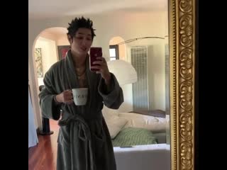 Remington lip syncing kylie jenner rise and shine