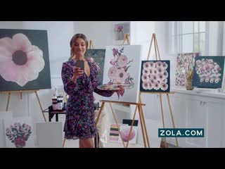 Lea michele loves zola | wedding planning & registry