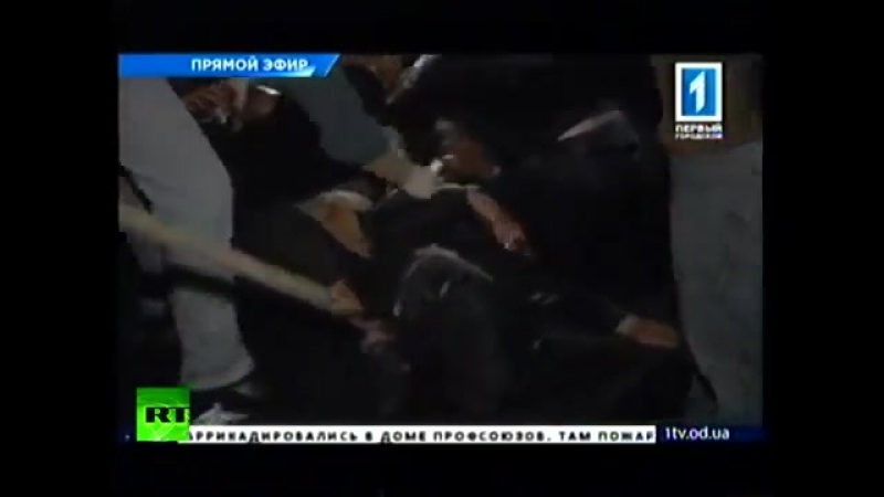 Боевики «правого сектора» издеваются над пострадавшими в пожаре в одессе ( 18)