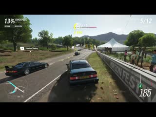 Forza horizon 4 mercedes benz 190e 2 5 16 evolution ii 1990 (12 гонка)