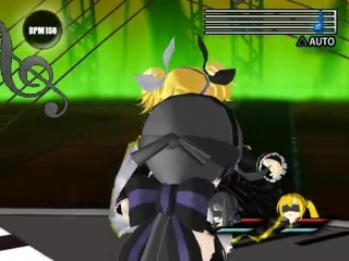 Kagamine rin & len & meiko hysteric beats up